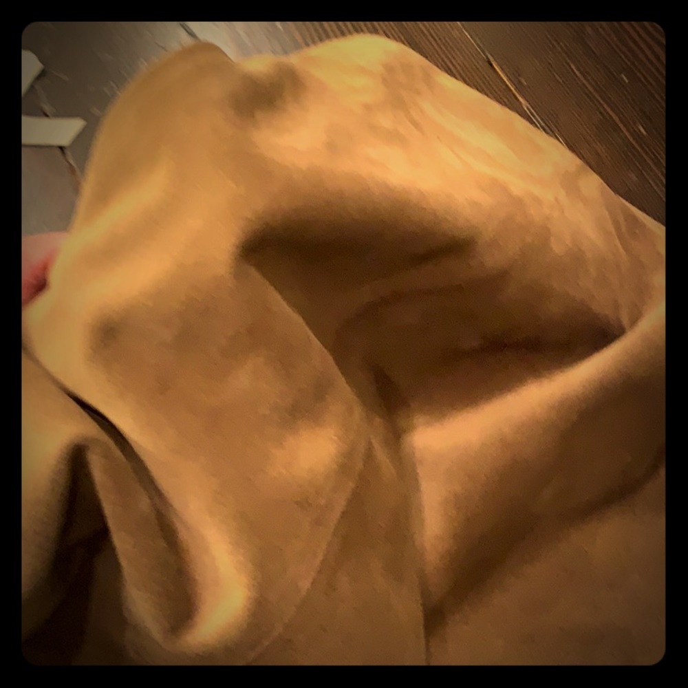 Ralph Lauren suede mini skirt.